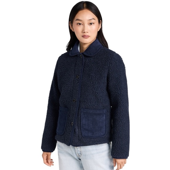 ALEX MILL Sherpa Work Jacket size S - Picture 2 of 12